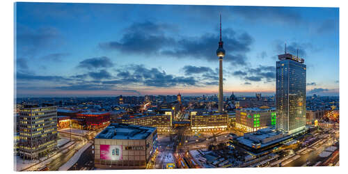 Acrylic print Berlin Alexanderplatz