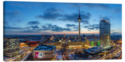 Leinwandbild Berlin Alexanderplatz