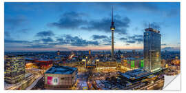 Selvklebende plakat Berlin Alexanderplatz