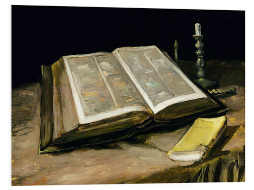 PVC print Still Life with Bible