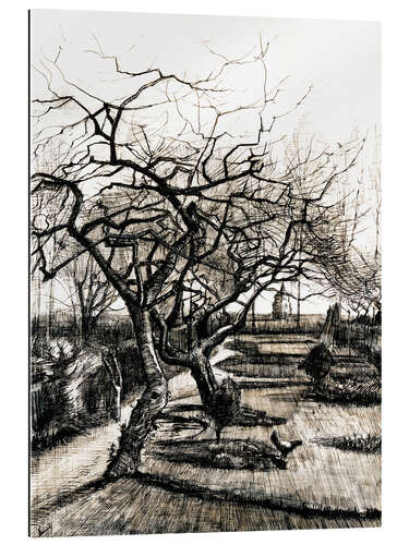 Gallery print The Parsonage Garden at Nuenen in Winter