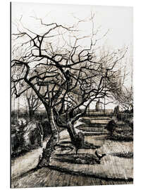 Magnettafel Pfarrhaus-Garten bei Nuenen im Winter