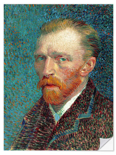 Sticker mural Autoportrait, 1887