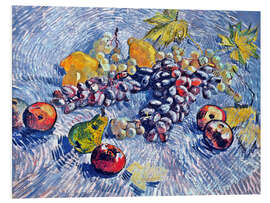 Foam board print Grapes, Lemons, Pears and Apples