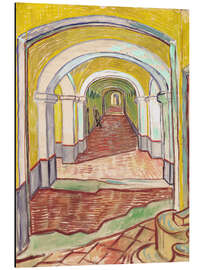 Magnettafel Korridor im Asyl