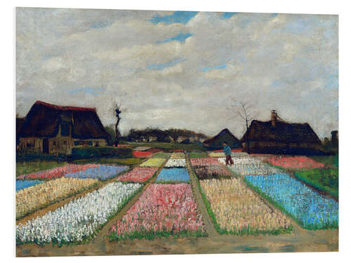 Quadro em PVC Bulb Fields in Holland, 1883