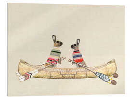 Gallery print Canoe Hare