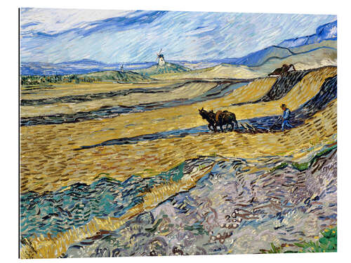 Gallery print Enclosed Field with Ploughman