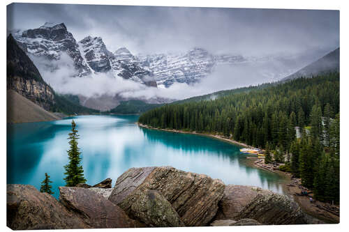 Lienzo Moraine Lake