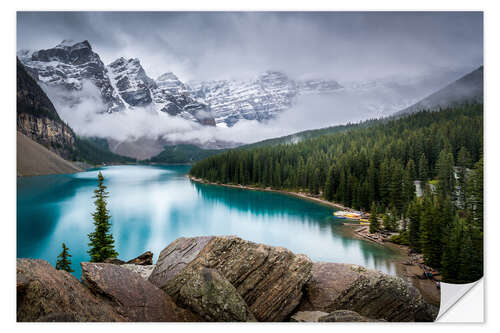 Wall sticker Moraine Lake