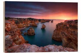 Holzbild Marinha Sunrise