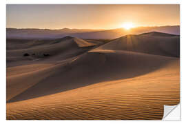 Wall sticker Sunset at the Dunes in Death Valley