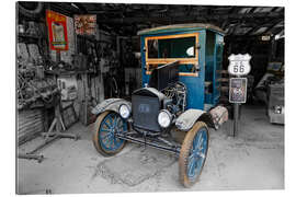 Quadro em plexi-alumínio Route66 Old Ford TT