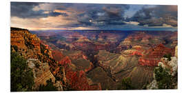 Foam board print Grand Canyon View