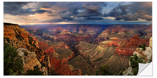 Sticker mural Grand Canyon View