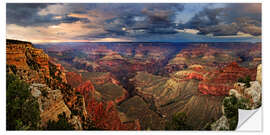 Naklejka na ścianę Grand Canyon View