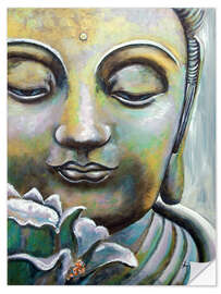 Wandsticker Buddha