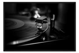 Gerahmter Kunstdruck Vinyl 1