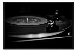 Gerahmter Kunstdruck Vinyl 2