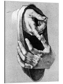 Magnettafel Studium der Hände