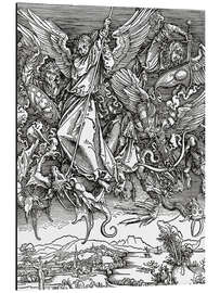 Magnettafel Michaels Kampf mit dem Drachen