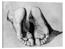 Aluminiumsbilde Feet of an apostle