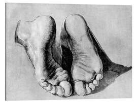 Magnettafel Fußsohlen eines Apostels