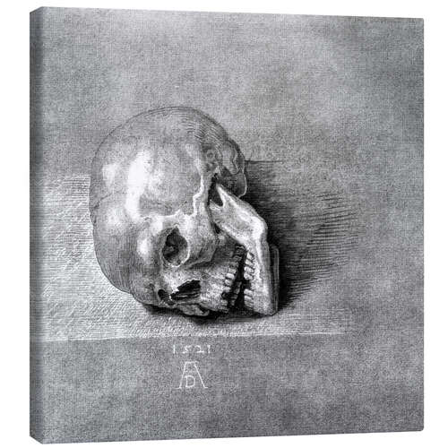 Canvas print skull