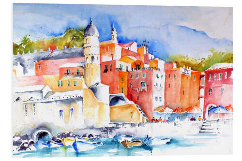 Tableau en PVC Riomaggiore - Cinque Terre