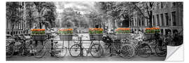 Adesivo murale AMSTERDAM, Gentlemen's Canal