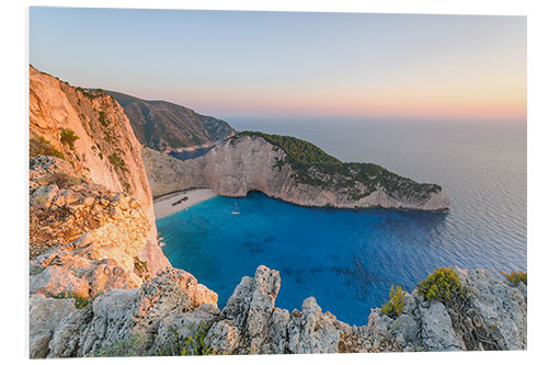 Quadro em PVC Navagio Shipwreck Beach, Zakynthos