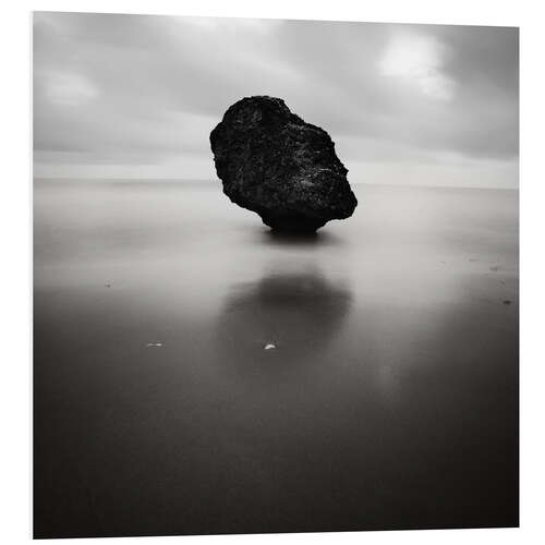 Hartschaumbild Felsen am Batsheba-Strand