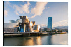Cuadro de aluminio Museo Guggenheim de Bilbao - Matteo Colombo