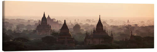 Leinwandbild Bagan-Panorama, Myanmar