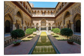 Magnettafel Hof der Jungfrauen in den Alcazar