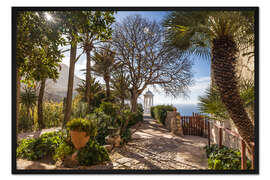 Gerahmter Kunstdruck Im Garten Son Marroig (Mallorca)
