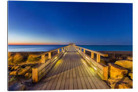 Gallery Print Kellenhusen Seebrücke im Morgengrauen Ostsee