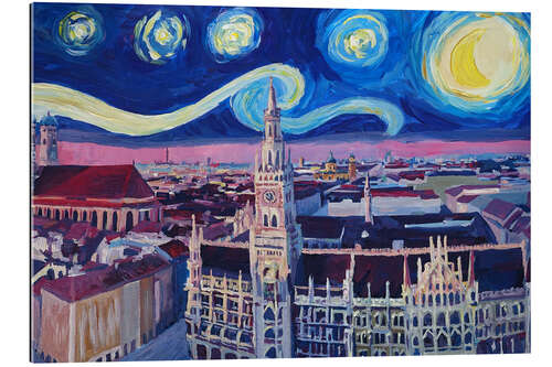 Galleriprint Starry Night in Munich