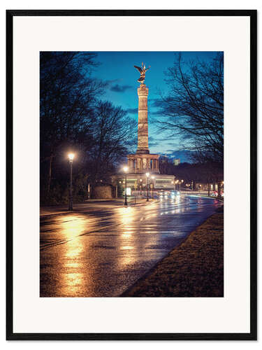 Framed art print Victory Column Berlin