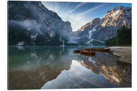 Gallery print Landscape Idyll Lago di Braies