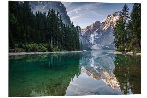 Gallery print Lago Di Braies, Dolomite Alps, Italy