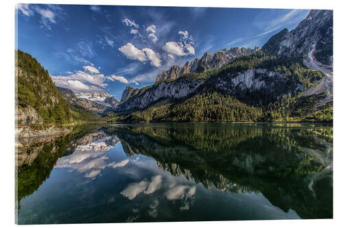 Stampa su vetro acrilico Lake Gosau - Austria