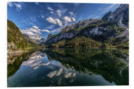 Foam board print Lake Gosau - Austria