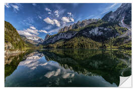 Självhäftande poster Lake Gosau - Austria