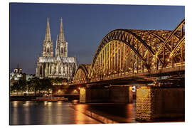 Magnettafel Köln bei Nacht