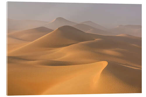 Akrylglastavla Foggy Desert - Rub al Khali Desert