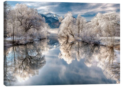 Canvas print Winter Magic  - Bavaria - Germany