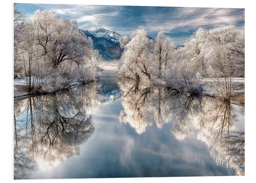 PVC print Winter Magic  - Bavaria - Germany