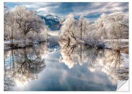 Selvklebende plakat Winter Magic  - Bavaria - Germany