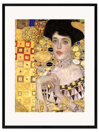 Framed art print Portrait of Adele Bloch-Bauer (detail) I
